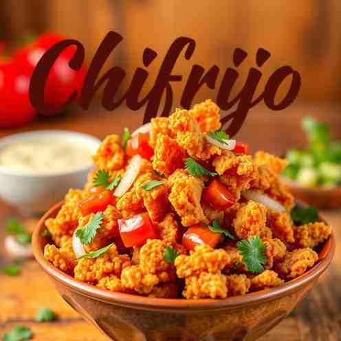Chifrijo - Crispy Fried Pork Rinds Recipe